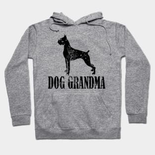 Boxer Dog Grandma Hoodie